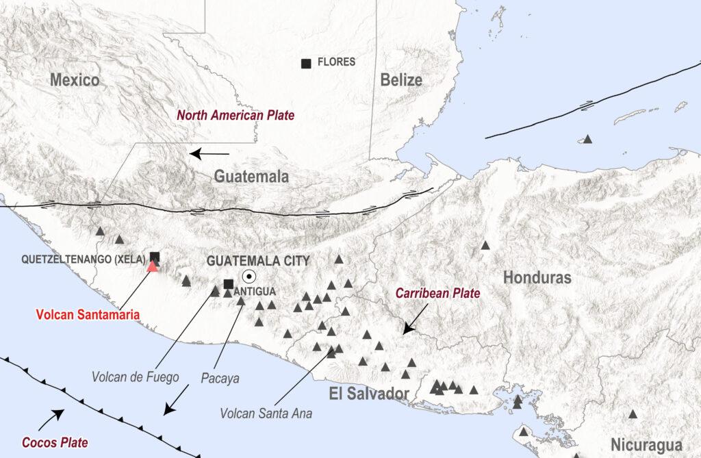 Central America tectonics