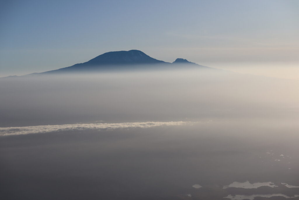 Kilimanjaro after sunrise