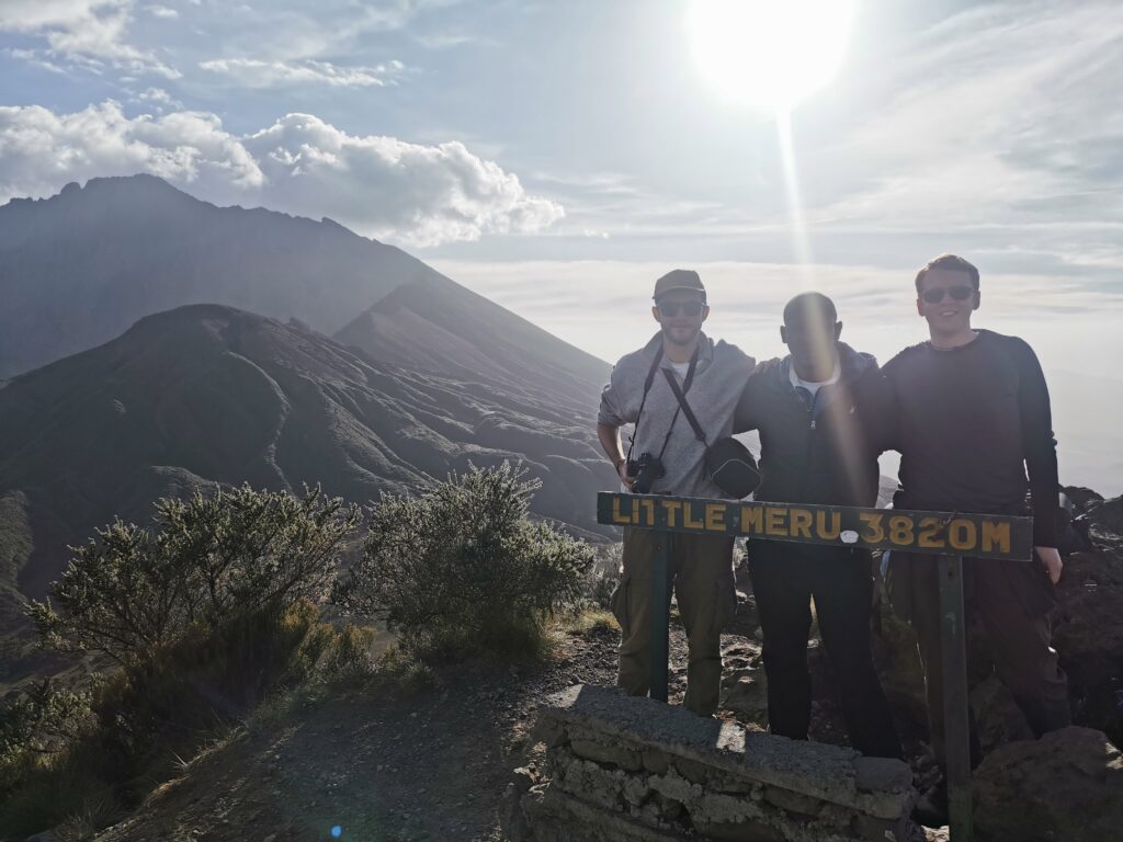 A warm-up hike to Little Meru