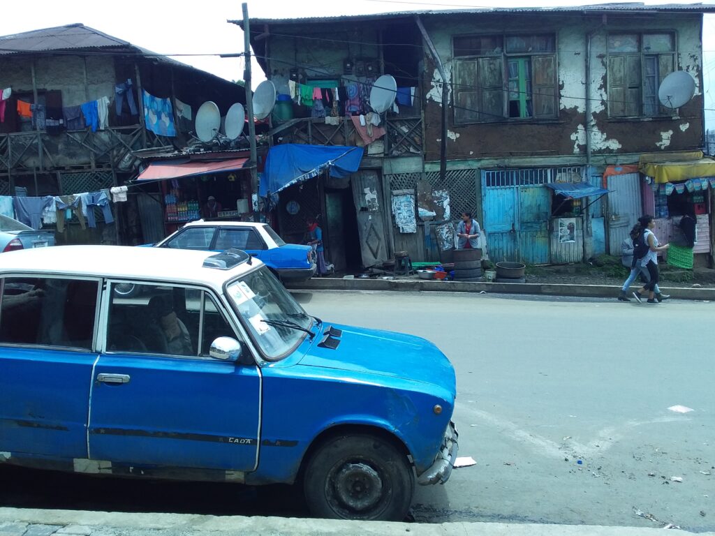 Taxis in Addis Ababa